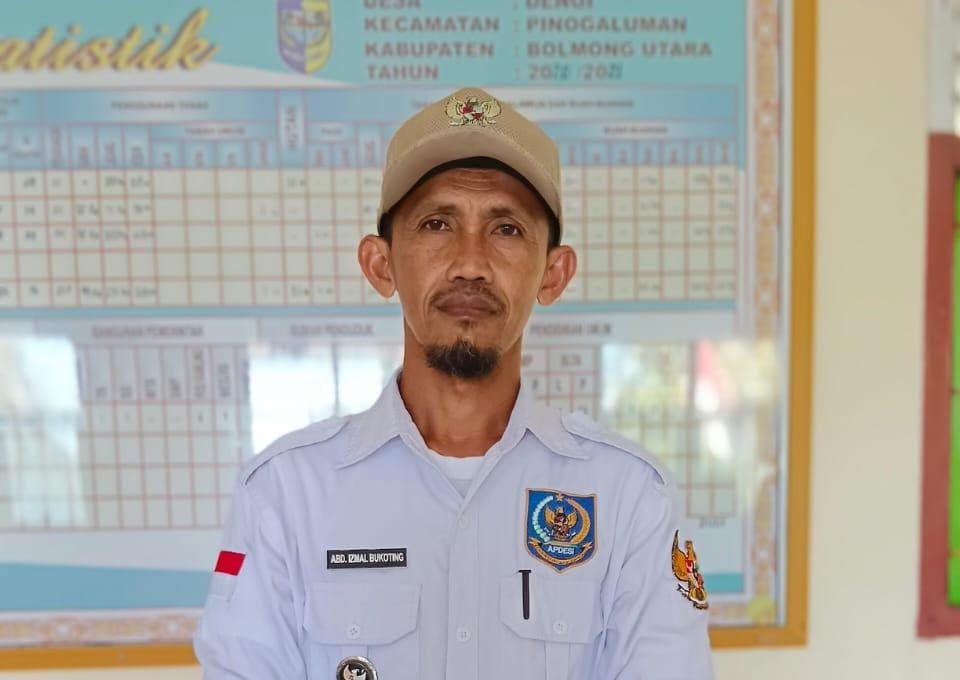 Kepala Desa Dengi, Abd Izmal Bukoting. (Foto : Dok. Istimewa)