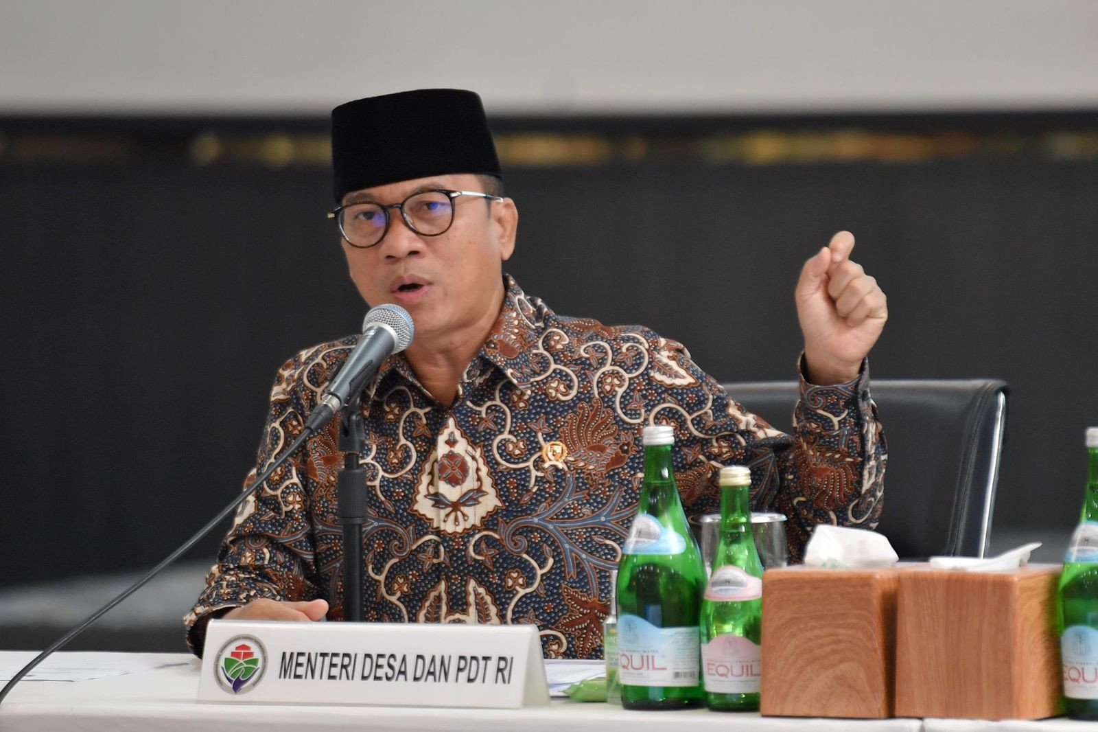 Menteri Desa dan Pembangunan Daerah Tertinggal Yandri Susanto. (Foto: Dok. Kemendes PDT)